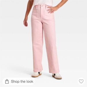 Universal Thread Pink Straight Leg Jeans **NEW**